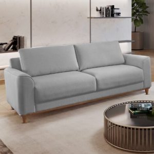 Sofá com Chaise 2,90m Chenile Linho Cinza Firenze – RONDOMÓVEIS (cópia)