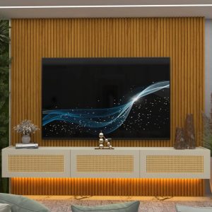 Home Suspenso Ripado com Nicho Native GELIUS