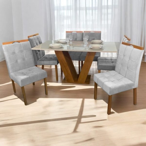 Mesa Classic 160m com 6 Cadeiras - Imagem 3
