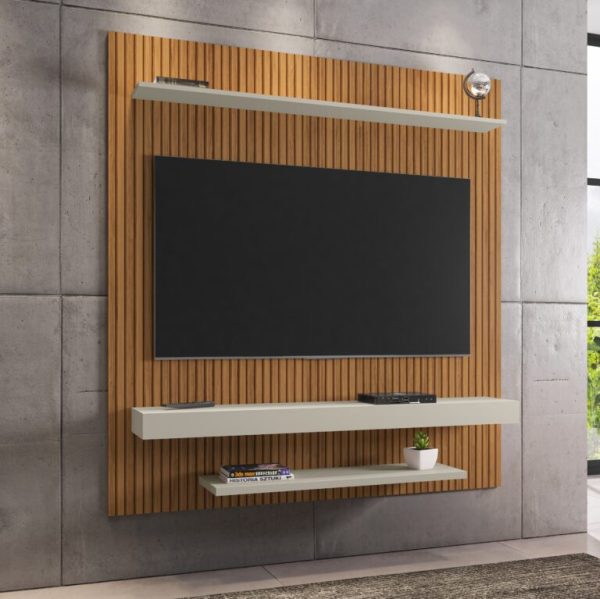 Painel Leme Ripado/Off White