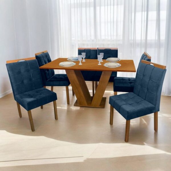 Mesa Classic 160m com 6 Cadeiras - Imagem 3