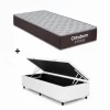 Base Báu Dream + Colchão Solteiro Fit D33  – ORTOBOM