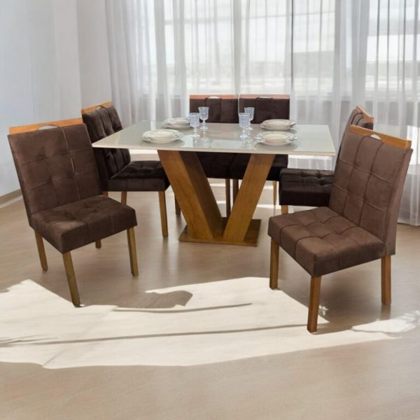 Mesa Classic 160m com 6 Cadeiras - Imagem 5
