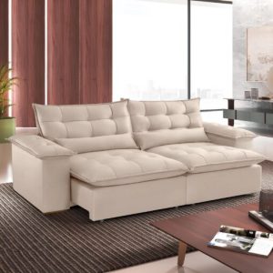 Alternative view of Sofá Retrátil e Reclinável Turquia 2,50m - Molas Ensacadas