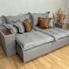 Sofá cama Retrátil Gael 2,30m - Molas Ensacadas D33