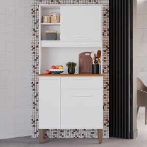 Alternative view of Kit Cozinha Lia 3 Portas 1 Gaveta Larg. 0.83m