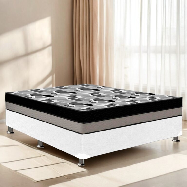 Colchão Casal ISO ORTOBOM  Dupla Face + Base Box - Imagem 2