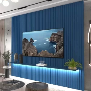 Painel Nobre Ripado Tv até 85' Naturale – GELIUS