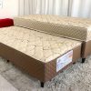 Cama Solteiro Duo Box + Cama Auxiliar 88x188x60 Espuma D33 - Rondomóveis
