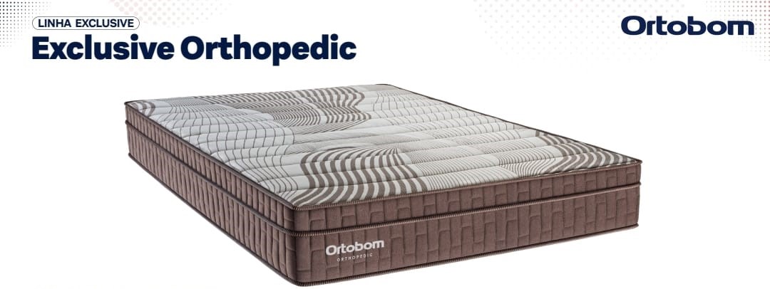Colchão Queen Exclusive Ortopédico - Ortobom