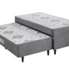 Colchobox Solteiro Prestige com Molas e Cama Auxiliar EcoTec