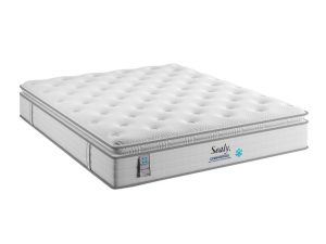 Colchão King Sealy Comfort Gel Molas MasterPocket 193x203x32 Plumatex