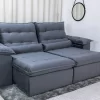 Sofá Retrátil Reclinável Confort 2,30m