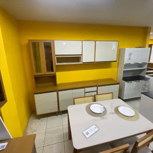 Cozinha Eduarda Completa 5 Peças 12 Portas 2 Gavetas Chf