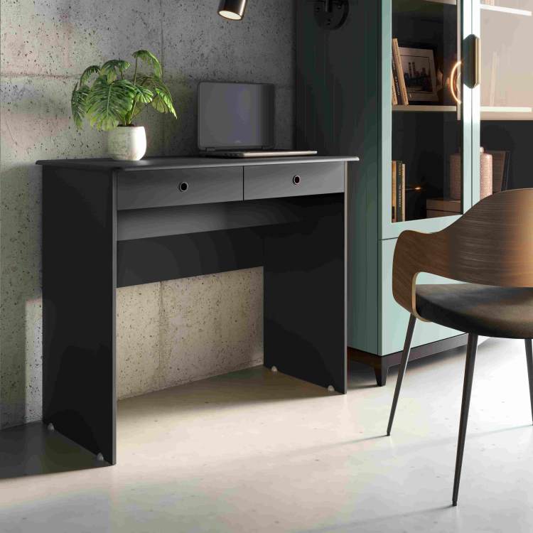 Escrivaninha 2 Gavetas  EJ Moveis - Imagem 2