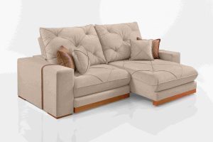 Sofá Retrátil Reclinável úbar 2,10 m – Molas Ensacadas