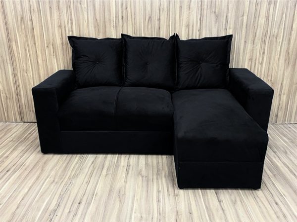 Conjunto Estofado Lucas 2 Lugares e Chaise - Imagem 5