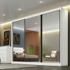 Guarda-Roupa Diamond Premium 100% MDF (3 portas espelhadas) 2,41m