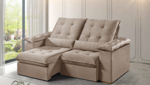 Alternative view of Sofá Retrátil Reclinável Manu 2,00m  Sem Caixa