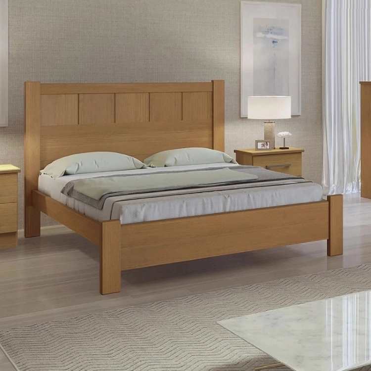 Cama Casal Primícia 100% MDF Larg. 1.53m - D Doro (SEM COLCHÃO) - Imagem 4