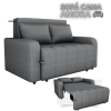Sofá Cama MX Amora New 1 Estagio 1,88m