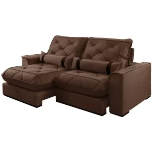 Alternative view of Retrátil e Reclinável 250cm Vicam Molas Ensacadas