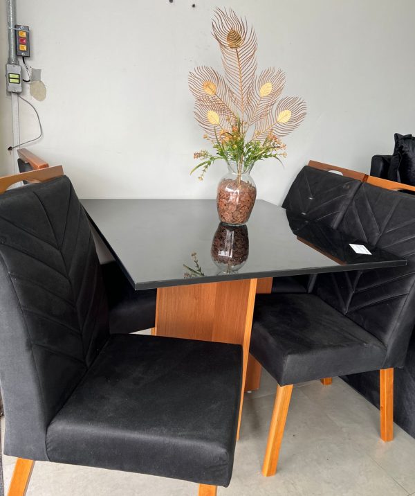 Mesa de Jantar Com 4 - Imagem 3