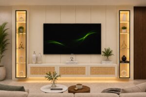 Painel mais torre com LED