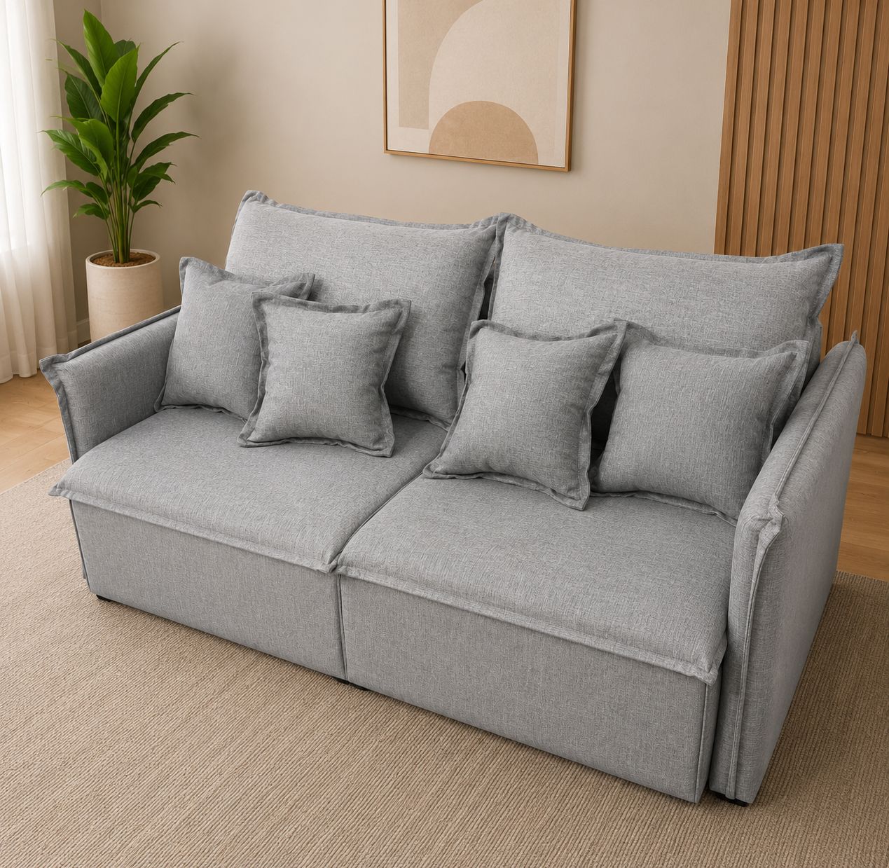 Sofá Cama Retrátil Onix 1,80m - Imagem 3