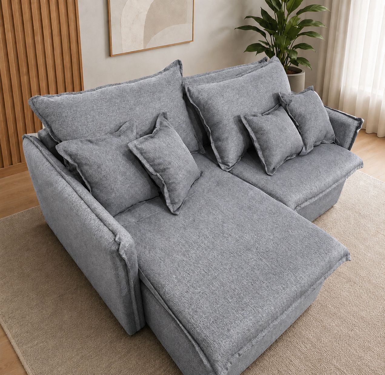 Sofá Cama Retrátil Onix 1,80m - Imagem 4