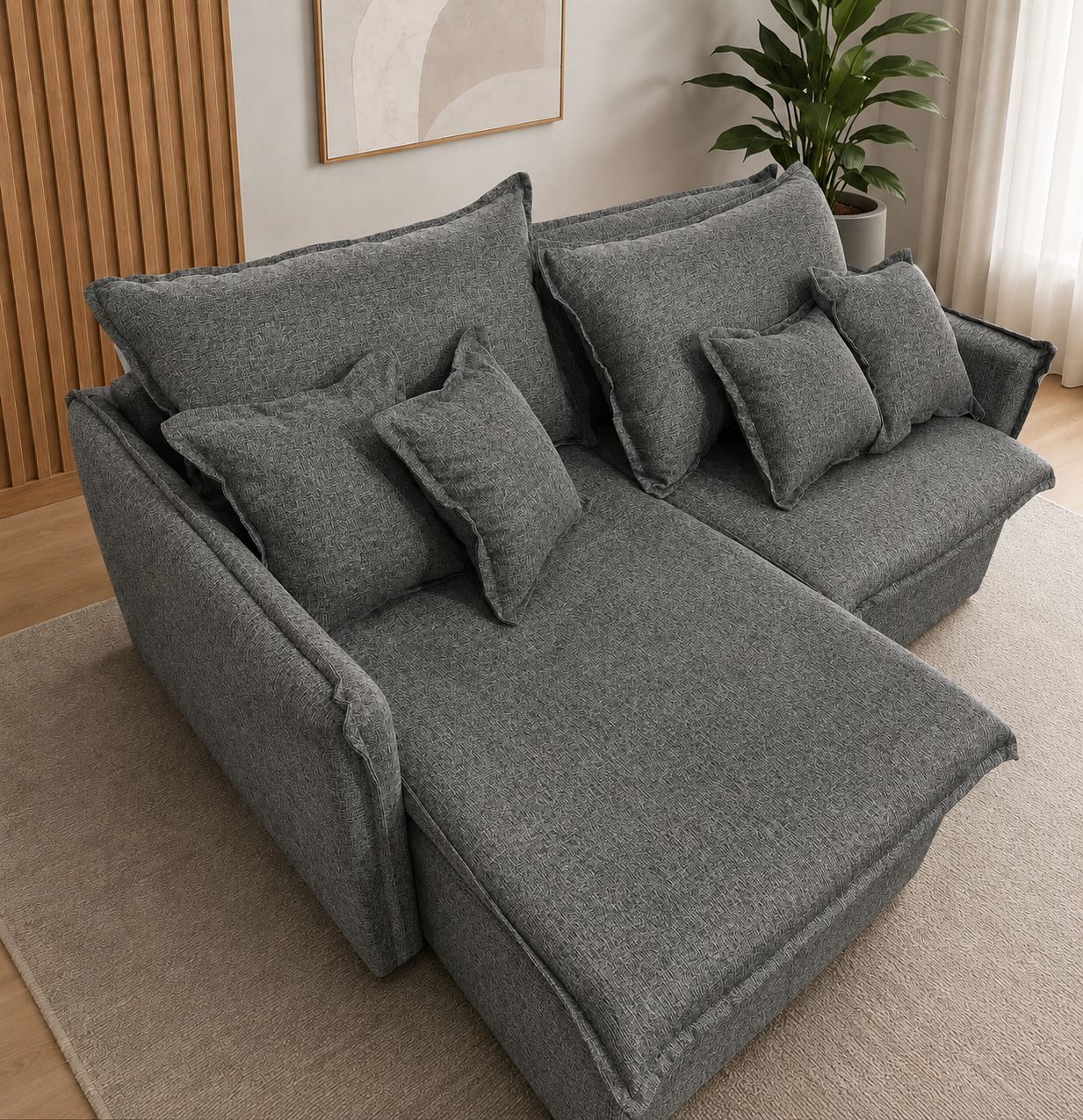 Sofá Cama Retrátil Onix 1,80m - Imagem 7