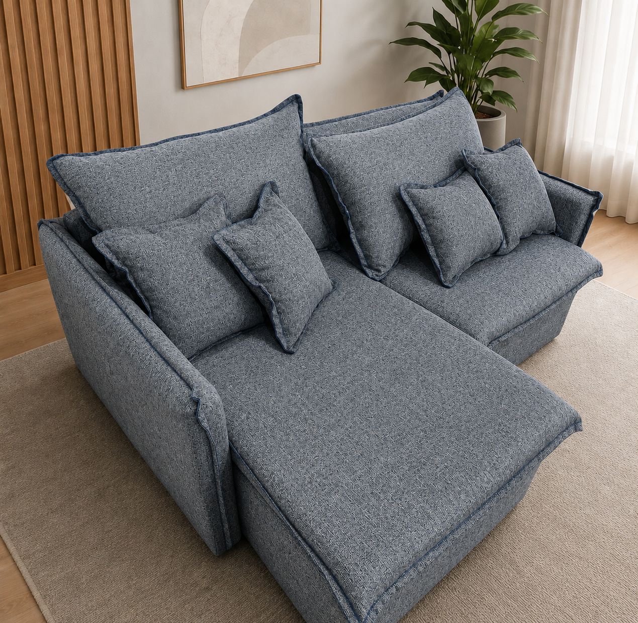 Sofá Cama Retrátil Onix 1,80m - Imagem 6