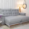 Sofá Retrátil Reclinável Veneza 2.30m - Molas Ensacadas D33