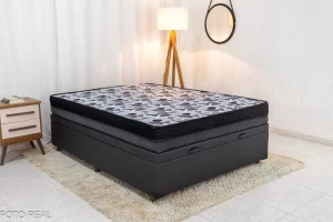 Alternative view of Box Baú Casal Blindado + Colchão Casal Ortopédico EPS Iso Dupla Face D33 Ortobom