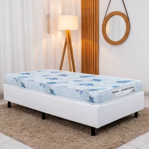 Base Box + Colchão Solteiro Dream Soft D20 - ORTOBOM