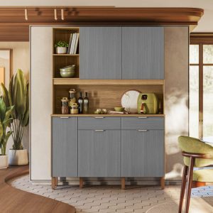 Alternative view of Kit Cozinha Flora 1,44m – KIT’S PARANÁ