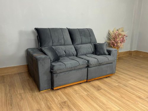 Sofá Retrátil Reclinável Caribe1,80m - Imagem 5