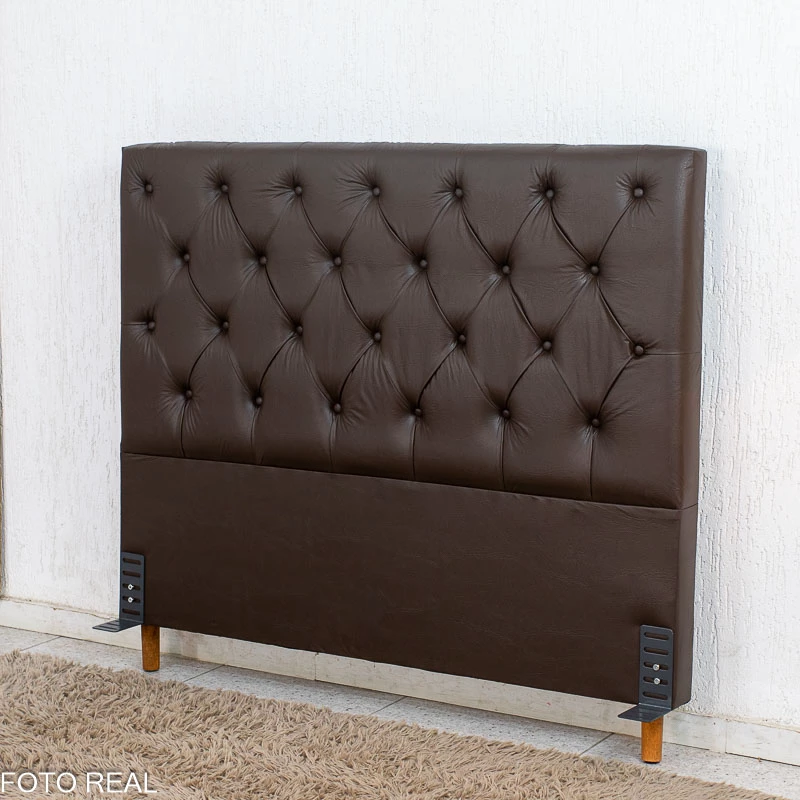 Cabeceira Casal Vitória Veludo Larg. 1.40m - Imagem 3