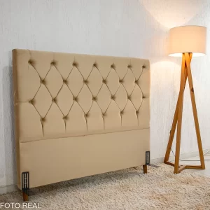 Cabeceira Casal Vitória Veludo Larg. 1.40m