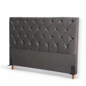 Alternative view of Cabeceira Casal Vitória Veludo  Larg. 1.40m