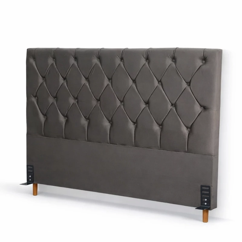 Cabeceira Casal Vitória Veludo Larg. 1.40m - Imagem 2