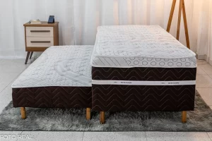 Alternative view of Cama Box Solteiro Livina Molas Ensacadas + Cama Auxiliar Orthoside