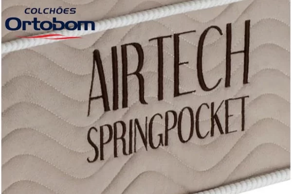 Colchão Casal Airtech Springpocket Molas Ensacadas - Ortobom - Imagem 2