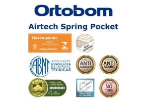 Alternative view of Colchão Queen Texas Molas Ensacadas - Gazin