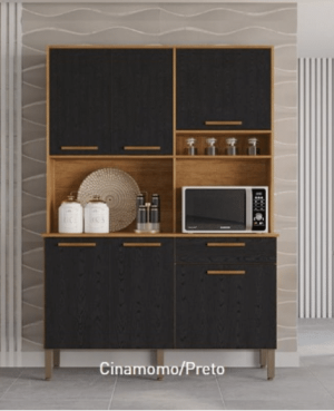 Alternative view of ARMÁRIO DE COZINHA NEW SIENA 2019 COM 6 PORTAS E 1 GAVETA – SALLETO