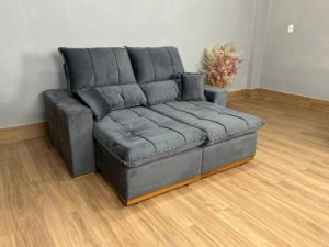 Sofá Retrátil Reclinável Caribe1,80m