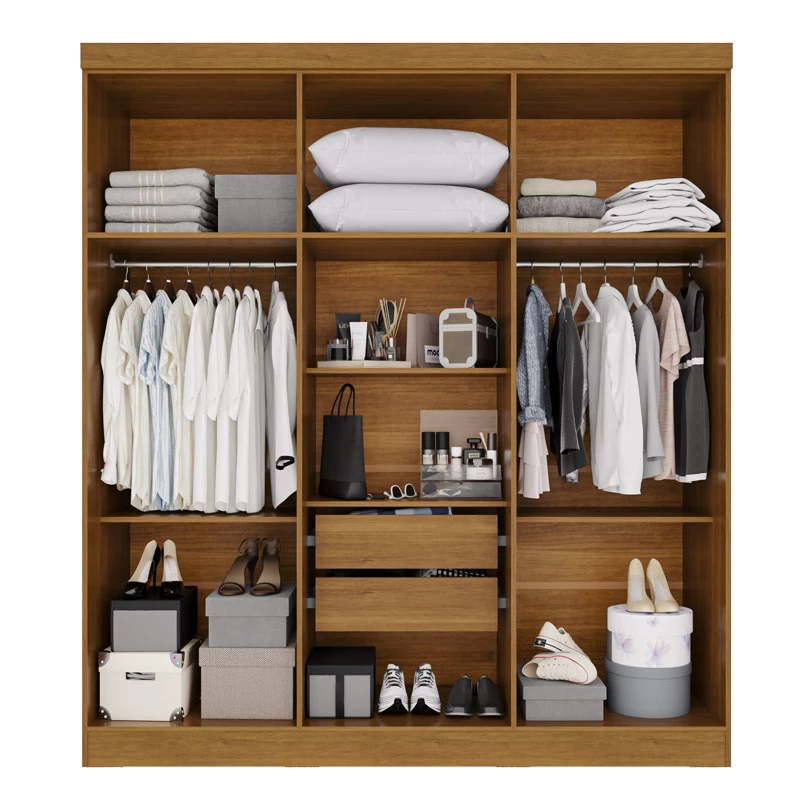 Guarda-roupa Porta Reflecta e LED - Imagem 4