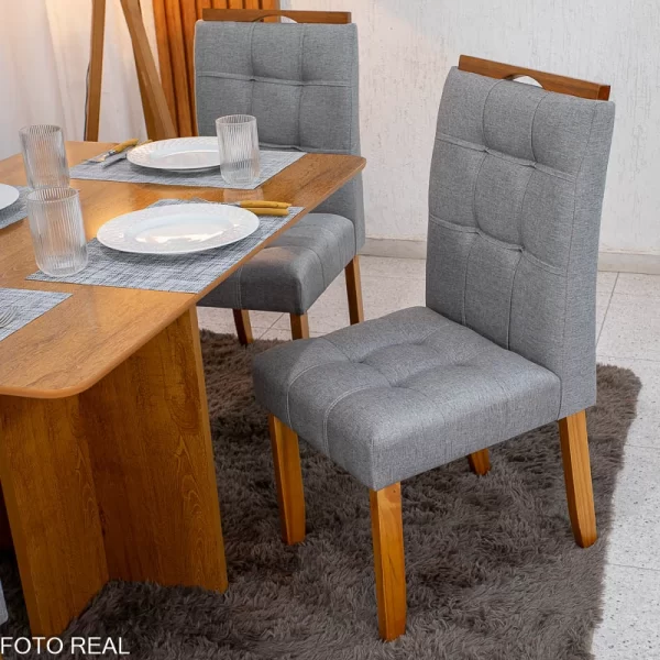 Mesa de Jantar Londres Cinamomo - Imagem 3
