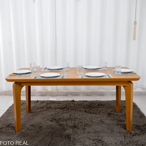 Mesa de Jantar Londrina 180x90 Cinamomo + 6 Cadeiras - Imagem 3