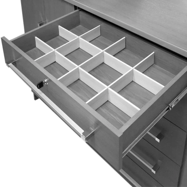 Cômoda New Athos Cinamomo/Off 5 Gavetas e Sapateira Larg. 1.36m - D Doro - Imagem 5
